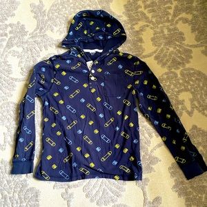 Gymboree hooded long sleeve shirt